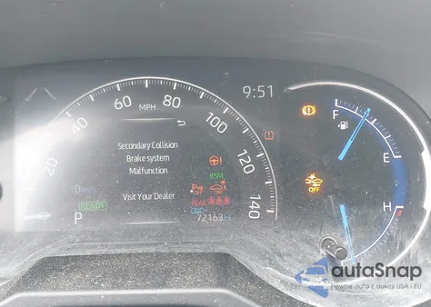 2019 Toyota Rav4 Hybrid Limited z USA, uszkodzony, nr VIN 2T3DWRFV1KW021896